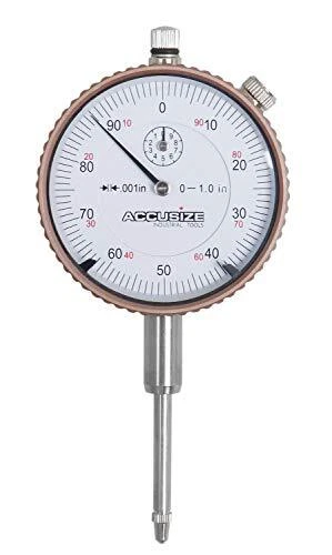 Accusize Industrial Tools 0-1'' by 0.001'' Dial Indicators P900-S102
