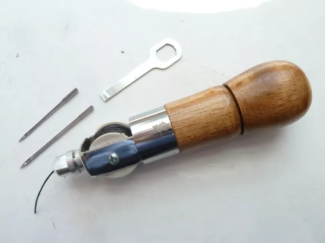 Ivan lockstitch sewing auto awl tool kit - hand stitch leather & canvas 1216-00 3