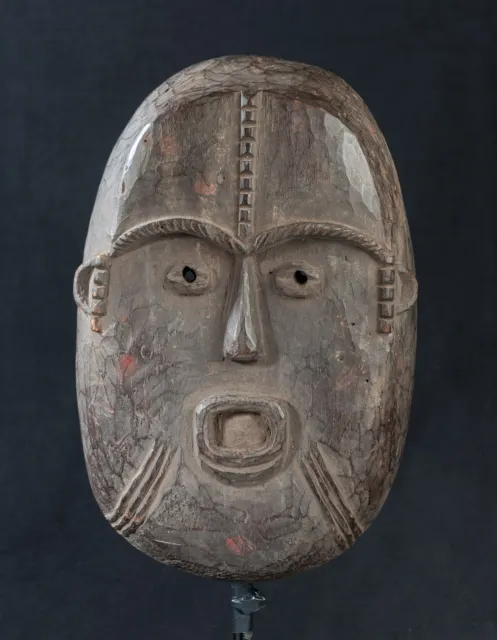 Kumu Face Mask, D.R. Congo, African Tribal Arts, African Masks 3