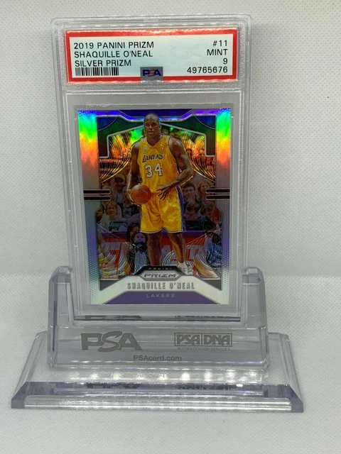 2019 Panini Prizm Shaquille O'Neal Silver Prizm Psa 9