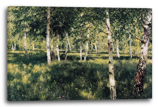 Toile/Cadres Issac Levitan - Le Birkenwald