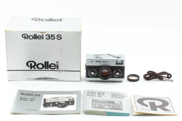 Meter Works!【MINT in BOX】 Rollei 35 S 35mm Film Camera Sonnar 40mm From JAPAN