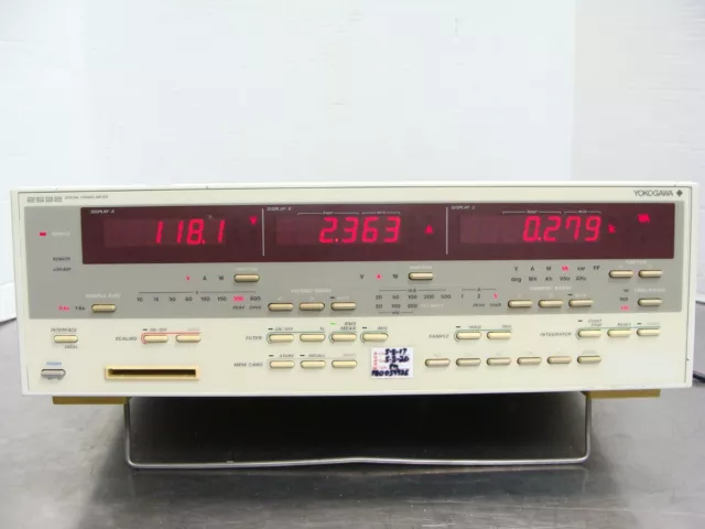 Yokogawa 2532 Digital Power Meter / Precision Power Analyzer 253221-A-0/D/FRQ