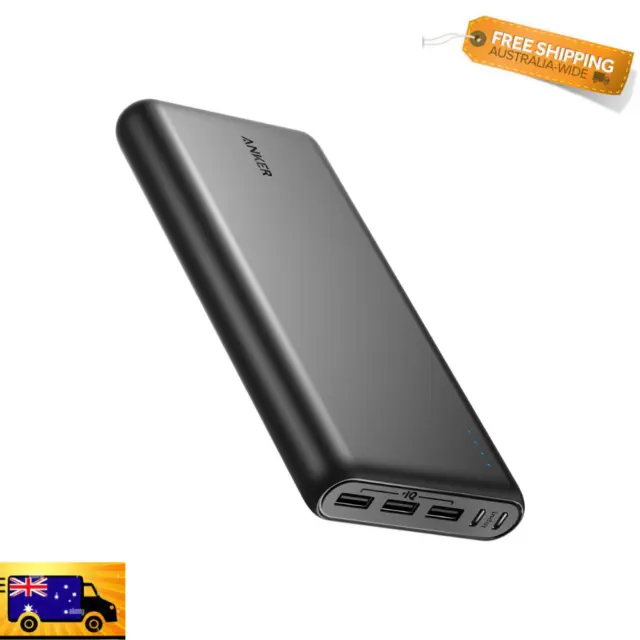 Anker Power Bank, PowerCore 24000mAh Portable Charger | BLACK | FREE SHIPPING.AU