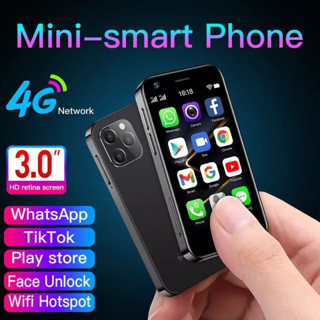 5.0in Smallest 4G Quad Band Dual Sim Student Bluetooth Mobile new type Phone