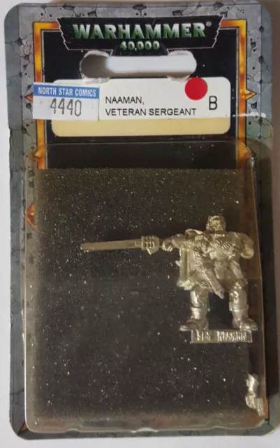 Games Workshop Warhammer 40k Dark Angels Veteran Scout Sergeant Naaman BNIB New