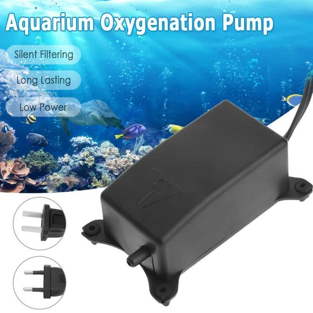 Ultra Low Noise Aquarium Air Pump Fish Tank Mini Air Compressor Oxygen Pump Aqua