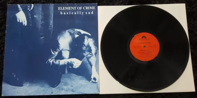 Element Of Crime – Basically Sad 835 082-1 Vinyl Traumzustand LP 1987 rare Indie