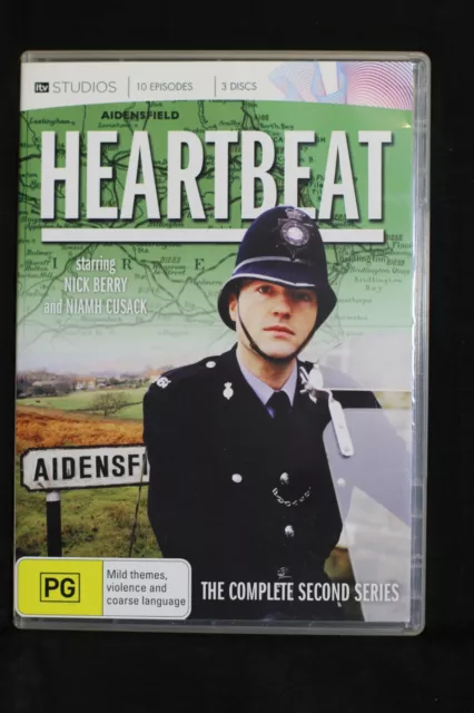 Heartbeat : Series 2 (DVD, 2012, 3-Disc Set) R4 - Like New  (D620)