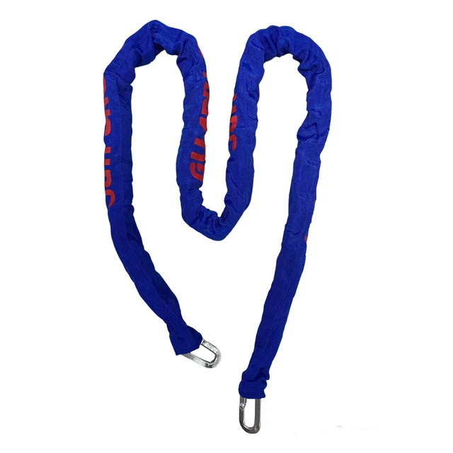 Catena Antifurto In Acciaio Cementato - 10x2000 Mm, Con Rivestimento In Nylon, Per Moto E Cancelli - Foto 7