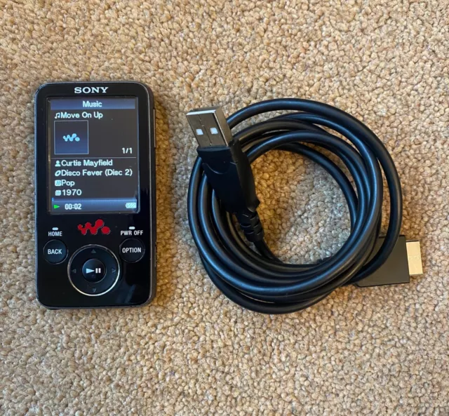 Sony NWZ-E436F Digital Media Player / Walkman - Black (4GB)  Working