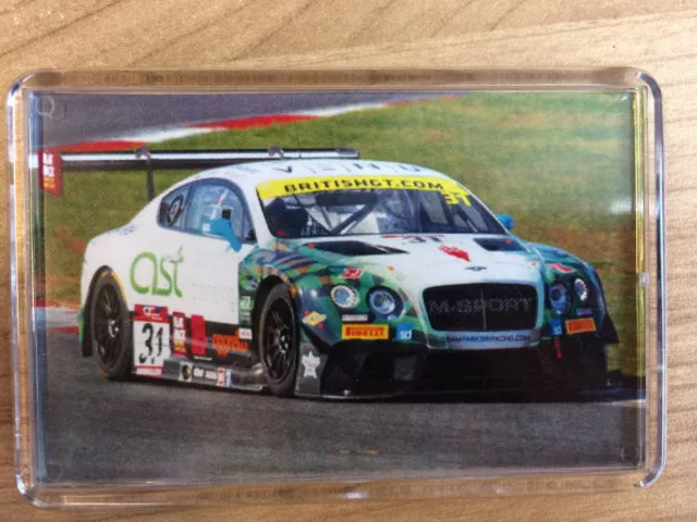 British GT Championship Cars/Drivers 2017 GT3 ~ Fridge Magnet / Mini Photo Frame