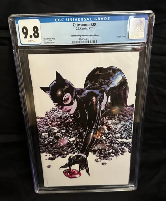 Catwoman #39 - 2022 DC - CGC 9.8 - Sozomaika Variant - 2nd Printing 