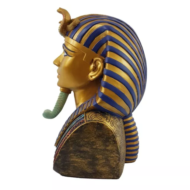 Büste ägyptischer Pharao Tutanchamun 30cm 2