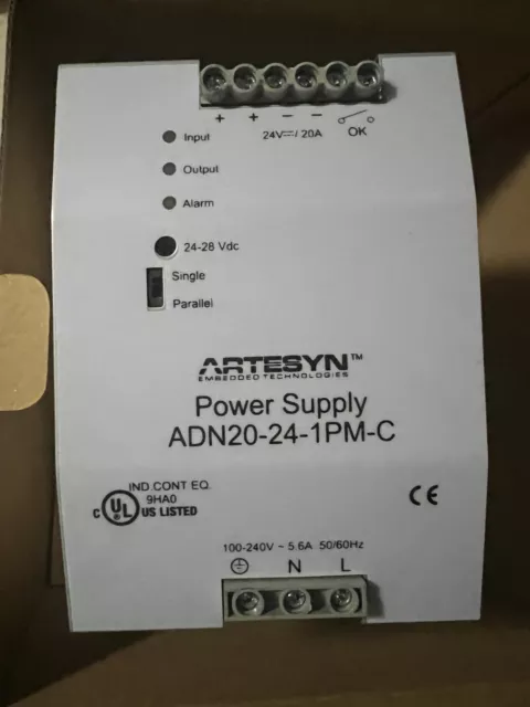 Artesyn Embedded Technologies 1PCS NEW ADN20-24-1PM-C  POWER SUPPLY