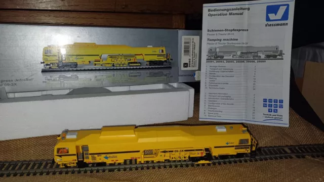 VIESMANN - Bourreuse HO 1/87 compatible Jouef Roco Trix Fleishmann DCC Märklin?