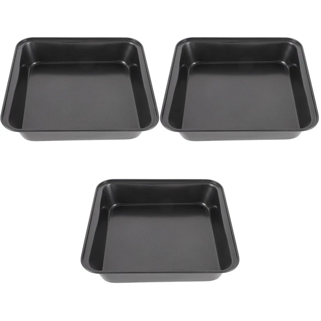 3x Haushalt Hühner-Backblech Fisch-Backblech Bratblech Backblech