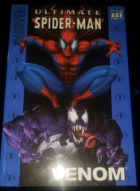 2004 MARVEL ULTIMATE SPIDER-MAN vs VENOM TPB Rare 1st print NM VENOM ON BOTTOM