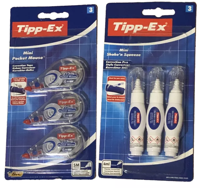 Tippex - Tipp-Ex Roller correcteur 'Mini Pocket Mouse Dekor