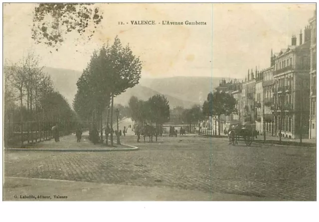 26.VALENCE.n°11473.L'AVENUE GAMBETTA