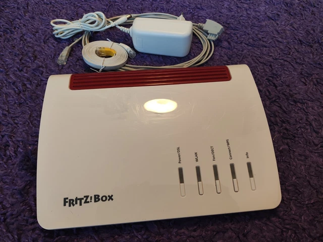 AVM FRITZ!BOX 7590 Wireless Router + Modem - Weiss EUR 86,51 - PicClick DE