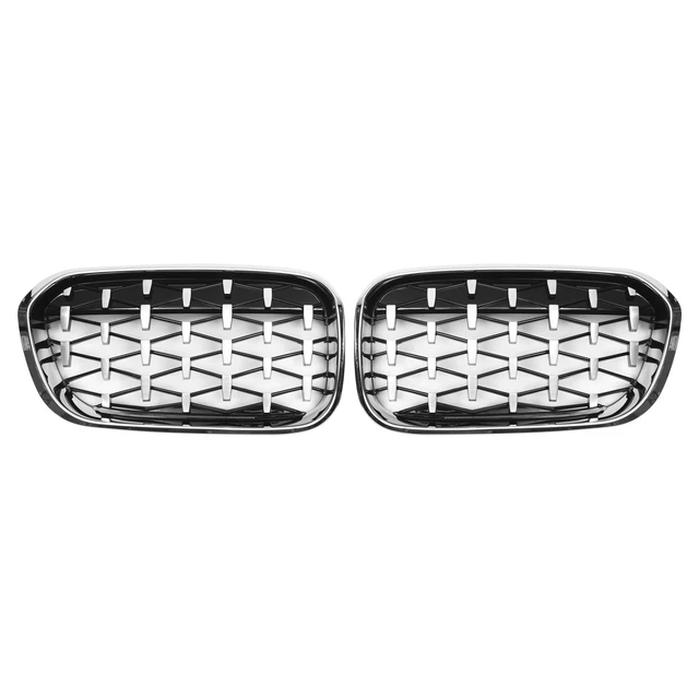 Grille De Calandre Avant BMW Série 1 F20 - Double Lame Chrome - X AUTOHAUX - 5