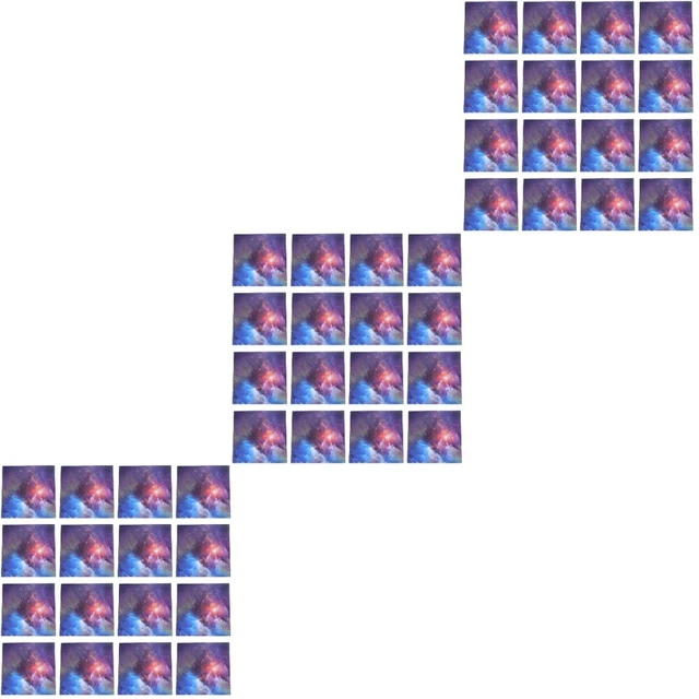 6 paquetes hágalo usted mismo papel cielo nocturno origami cielo estrellado papel pliegues hágalo usted mismo