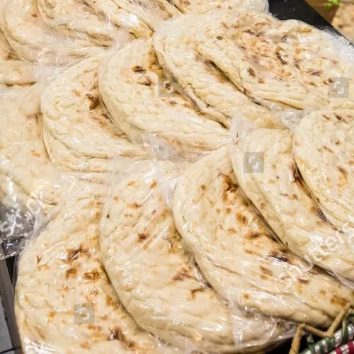 Fresh Traditional White Naan/White Bread 2 Pack (3 Naan Each Pack)