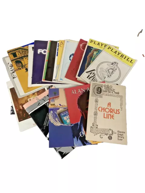 West End Theatre Programmes Assorted Vintage x 21