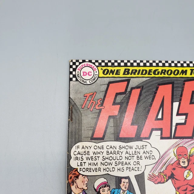 The Flash Vol 1 #165 Nov 1966 One Bridegroom Too Many Illustrated DC Comic Book 4