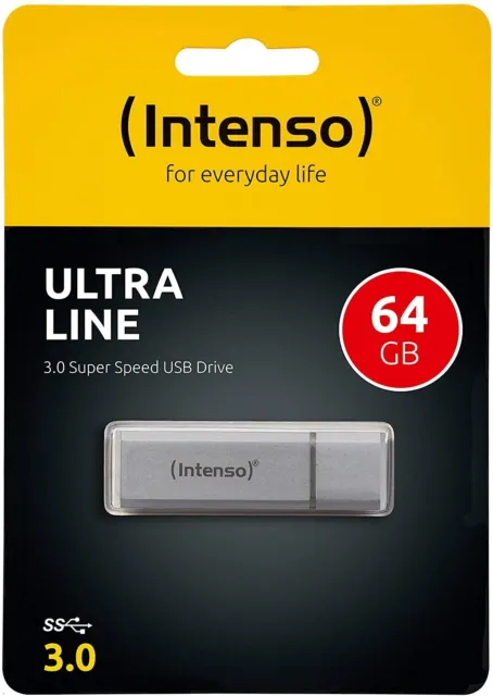 Clé USB Intenso Alu Line 64GB Argent