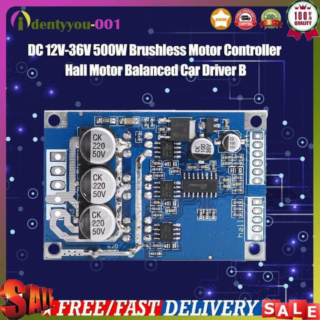 Brushless Controller DC 12V-36V Brushless Motor Controller 500W Module