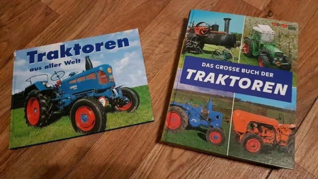 Das große Buch der Traktoren / Traktoren aus aller Welt - 2 Bücher für Tracker