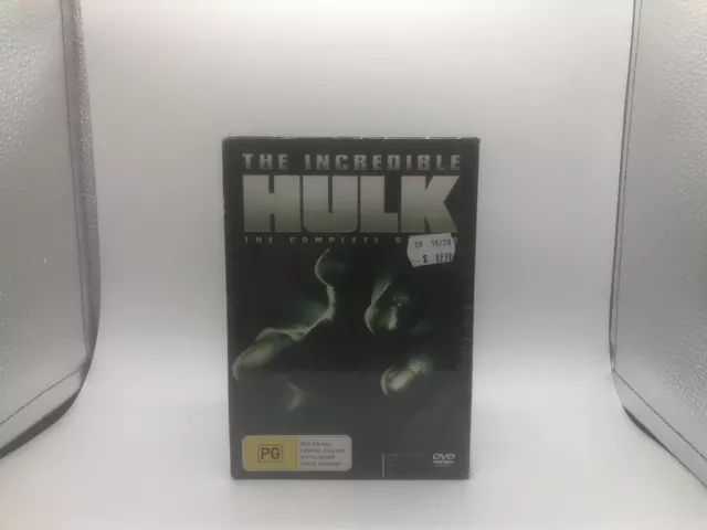 The Incredible Hulk The Complete Series PAL Region 4 DVD Box Set 23 Discs New