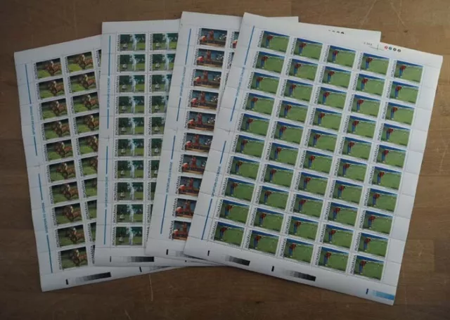 2002 Rumänien; 200 Serien Schlagballspiele, **/MNH, MiNr. 5666/69, ME 1000,-