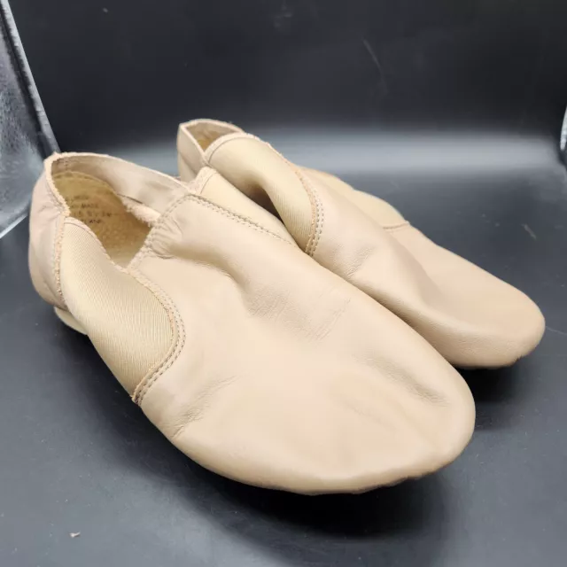 Capezio Adult Beige E-Series Jazz Slip On Shoe 9.5N