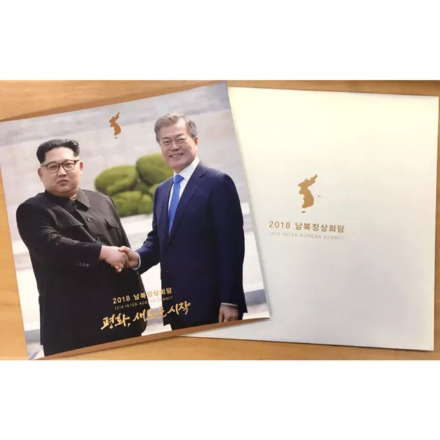 Commemorative Stamp Album April 2018 Inter-Korean Summit Limited Edition +Track#