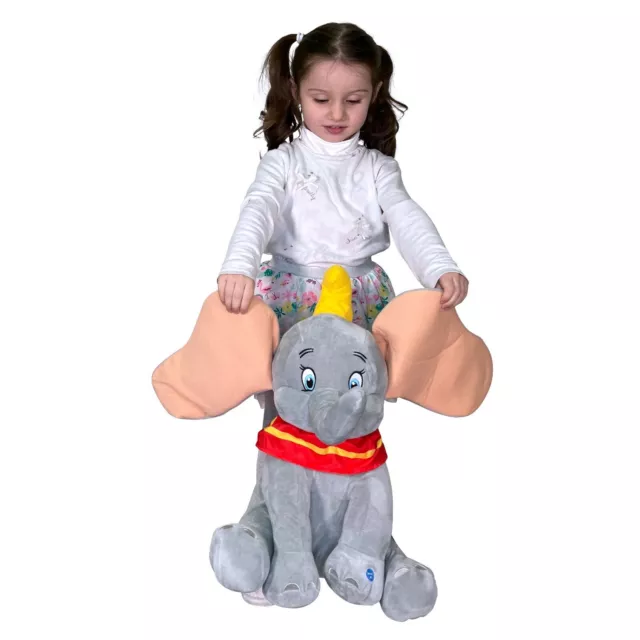 Peluche Disney Dumbo Elefante 50cm con suono Originale Ragazza Bambina