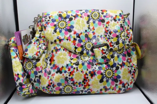 NWT Kalencom New Orleans Women's Ozz Diaper Bag Stroll Around Floral Handbag 15"