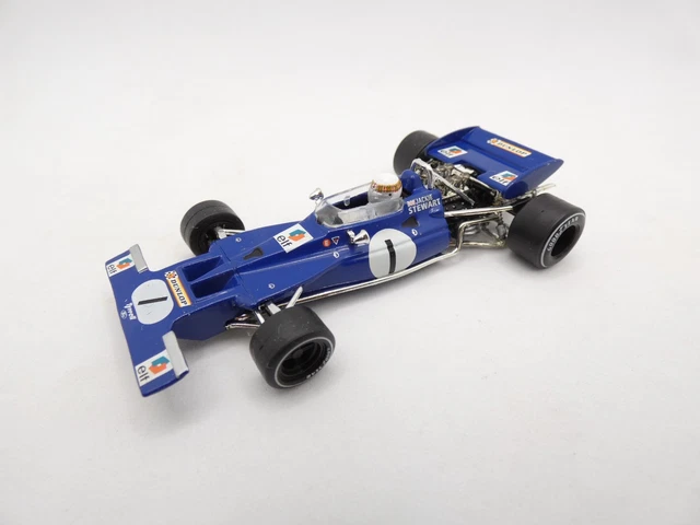 Modèle réduit Tyrrell 001 No.10 Us Gp 1971 Peter Revson 1/43 | Spark Modèle réduit Tyrrell 001 No.10 Us Gp 1971 Peter Revson 1/43 | Spark