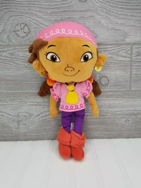 Disney Store Jake and the Neverland Pirates Izzy Girl Stuffed Plush Doll 12"