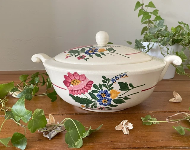 ANCIENNE SOUPIÈRE EN Faïence Blanche EUR 20,00 - FR