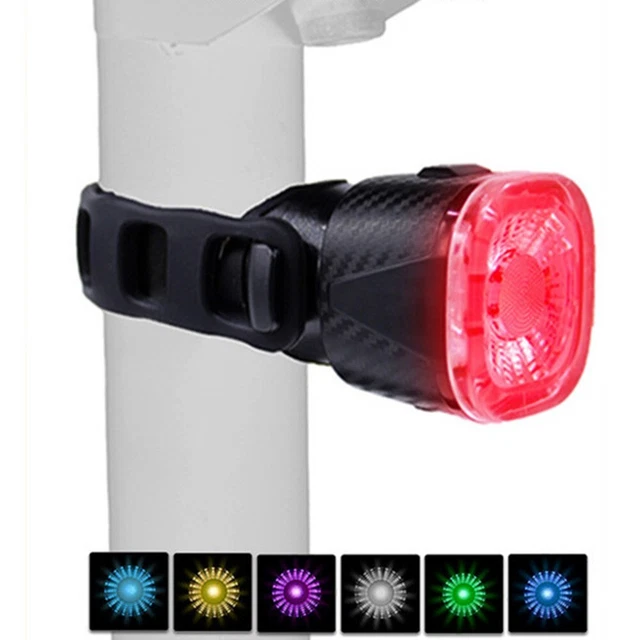 Bicyclette Equitation Vélo Queue Feux Feu Arrière Rechargeable Smart de Frein