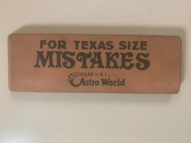 For Tezax size Mistakes Castro World Gomma gigante 17,00 x 5,6 x 1,00 cm