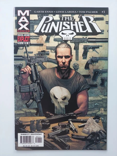 Punisher, The #1 MAX Comics (Marvel, 2004) Garth Ennis