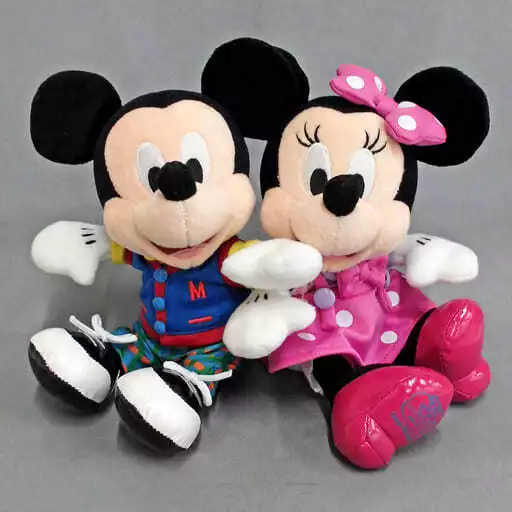 Mickey & Minnie Toontown/Tokyo Disneyland 34th Anniversary Used From Japan #2090