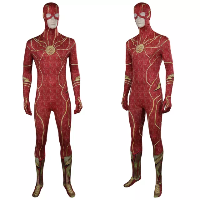 Barry Allen Cosplay Costume Halloween Carnival Party Suit cosplay The Flash