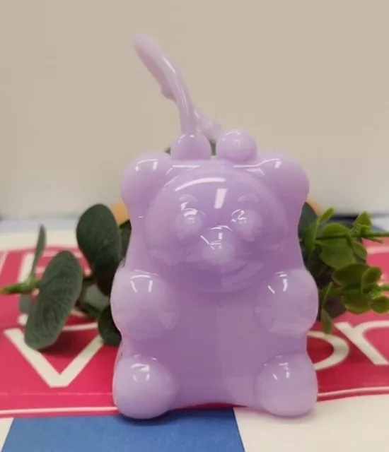Bath and Body Works Purple Gummy Bear Hand Sanitizer Holder