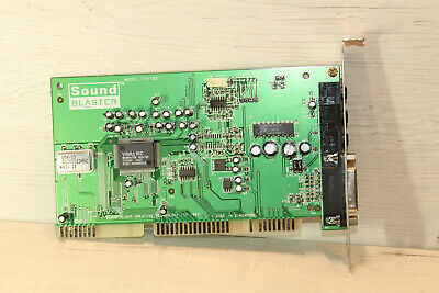 Vintage Sound Card Isa "Sound Blaster Ct4180" Creative Vibra 16 Tested 100%