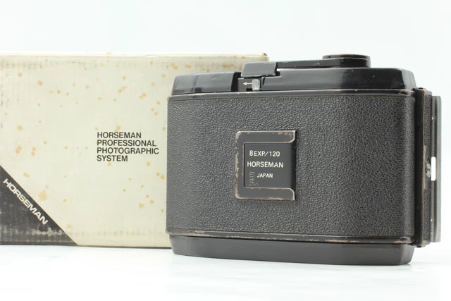[ EXC+ 5 IN Boîte] horseman 8EXP 120 6x9 Rouleau Film Arrière Support De Japon